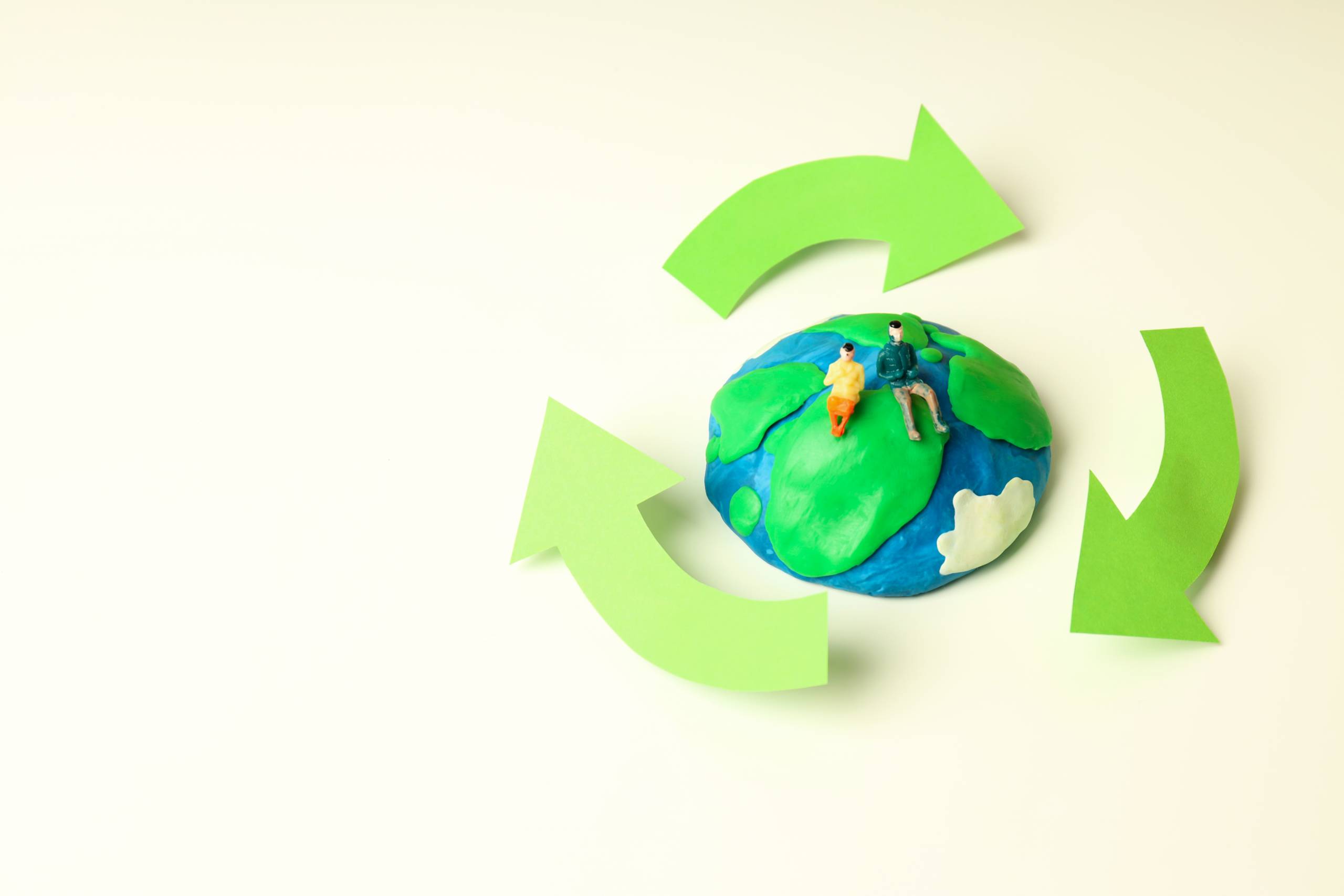 Concept of Save the world and Recycling